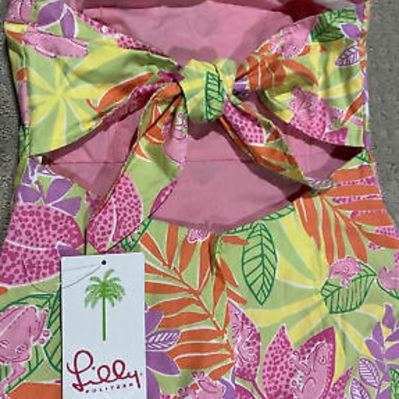Lilly Pulitzer Sabrina Bottoms Up Dress sz 0 NWT - Picture 8 of 9